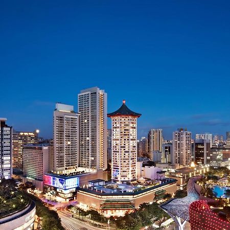 Singapore Marriott Tang Plaza Hotel Exteriér fotografie
